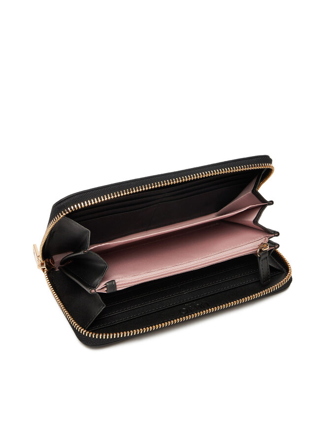 Liu Jo Голям дамски портфейл Liu Jo Ecs Xl Zip Around AF5170 E0668 Кафяв