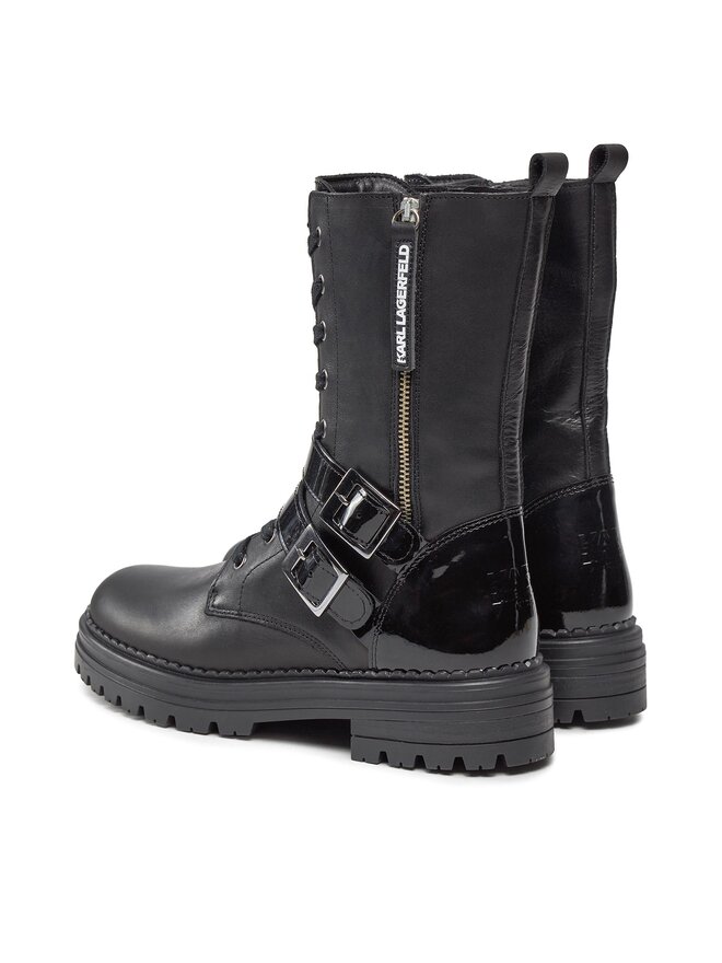 Karl Lagerfeld Kids Stiefeletten Karl Lagerfeld Kids Z19112 M Schwarz