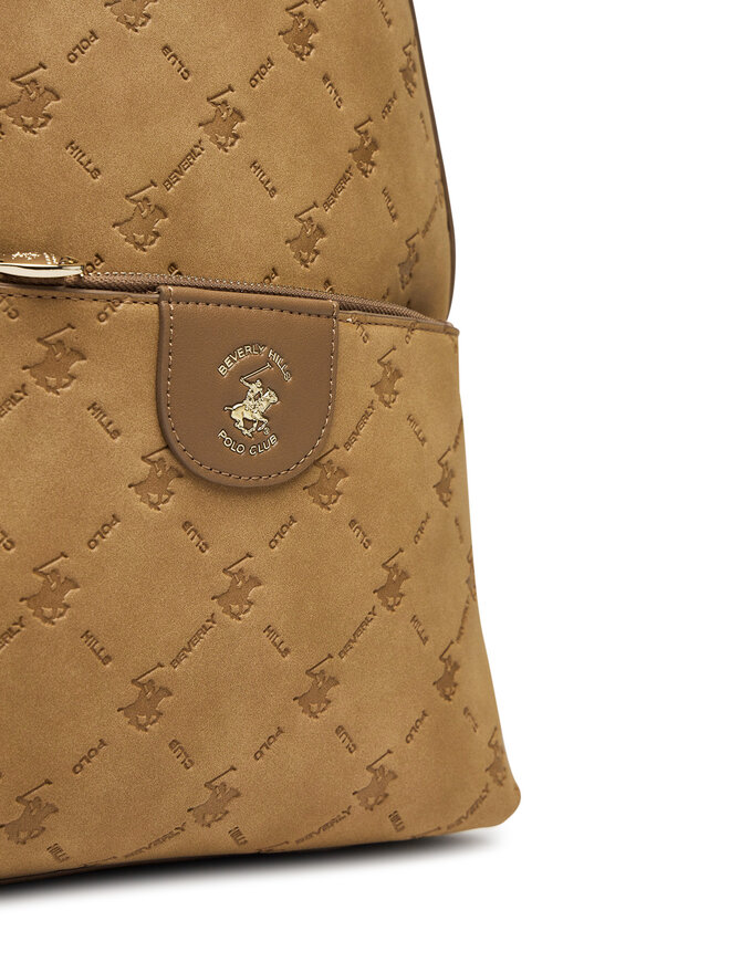 Beverly Hills Polo Club Plecak Beverly Hills Polo Club BHPC-L-003-07 Brązowy