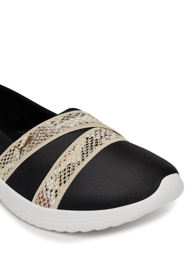 Puma Półbuty Puma Adelina 2 Snake Chic 400702 01 Czarny