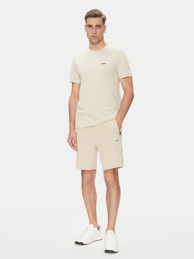 BOSS BOSS Футболка Taul 50521245 Бежевий Regular Fit