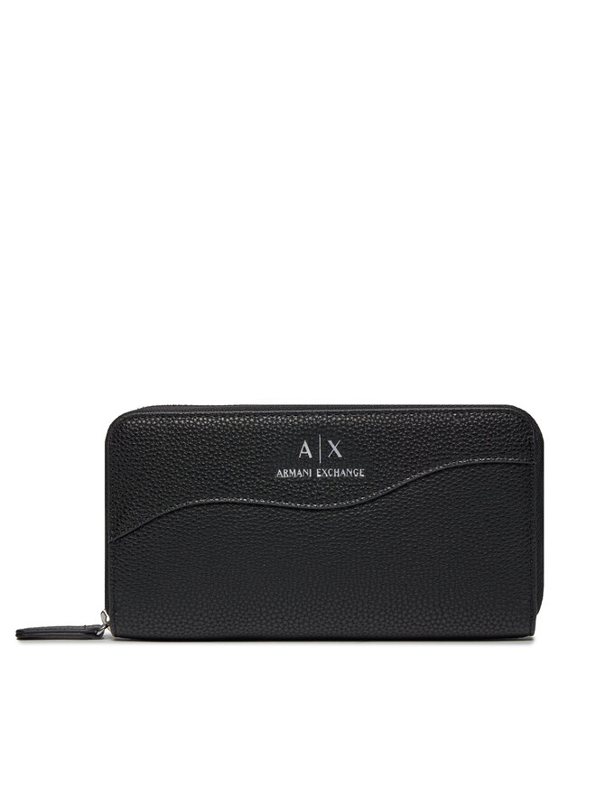 Armani Exchange Великий жіночий гаманець Armani Exchange 948068 CC783 00020 Чорний
