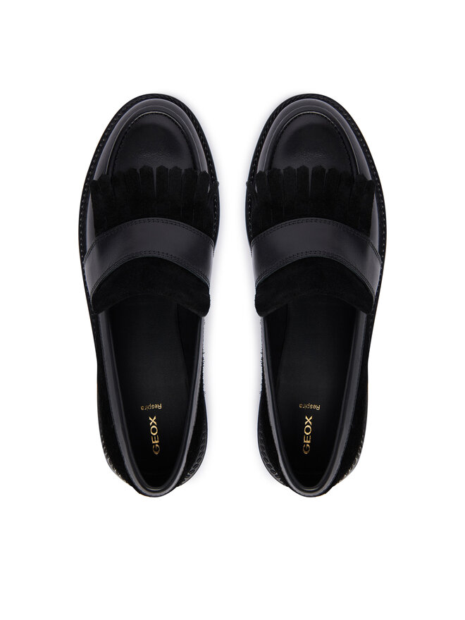 Geox Slipper Geox D Serilda D66WYE 4323 C9999 Schwarz