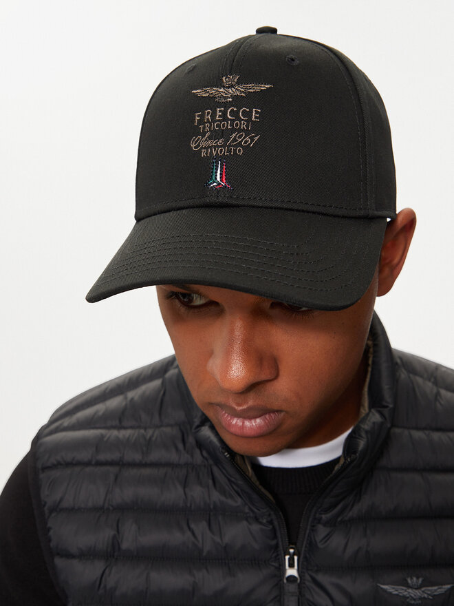 Aeronautica Militare Czapka z daszkiem Aeronautica Militare 242HA1132CT2261 Czarny