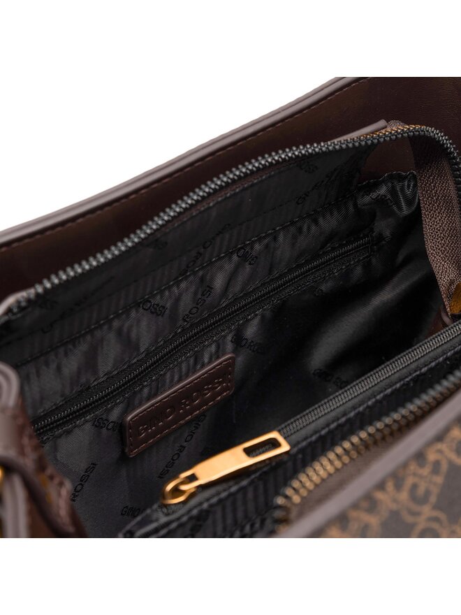 GINO ROSSI Handtasche GINO ROSSI C-TYLO-182 Dunkelbraun