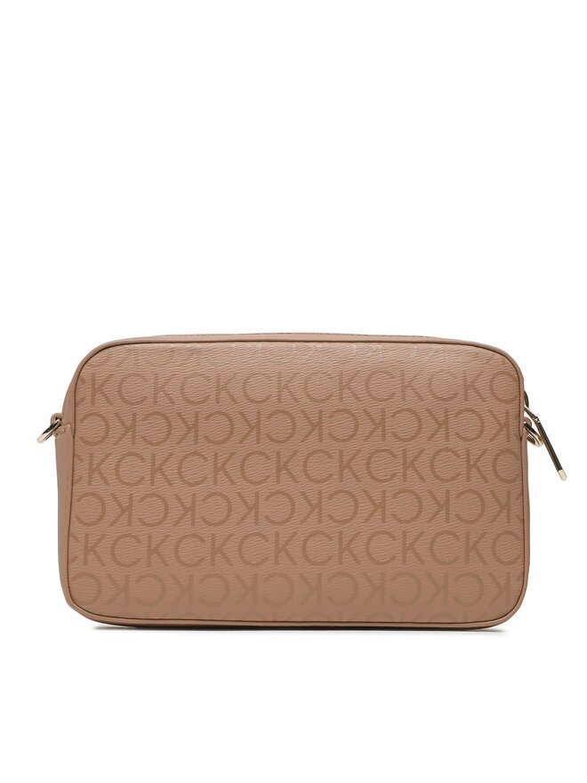 Handtasche Calvin Klein Ck Must Camera Bag Lg Epi Mono K60K609895 Braun eschuhe