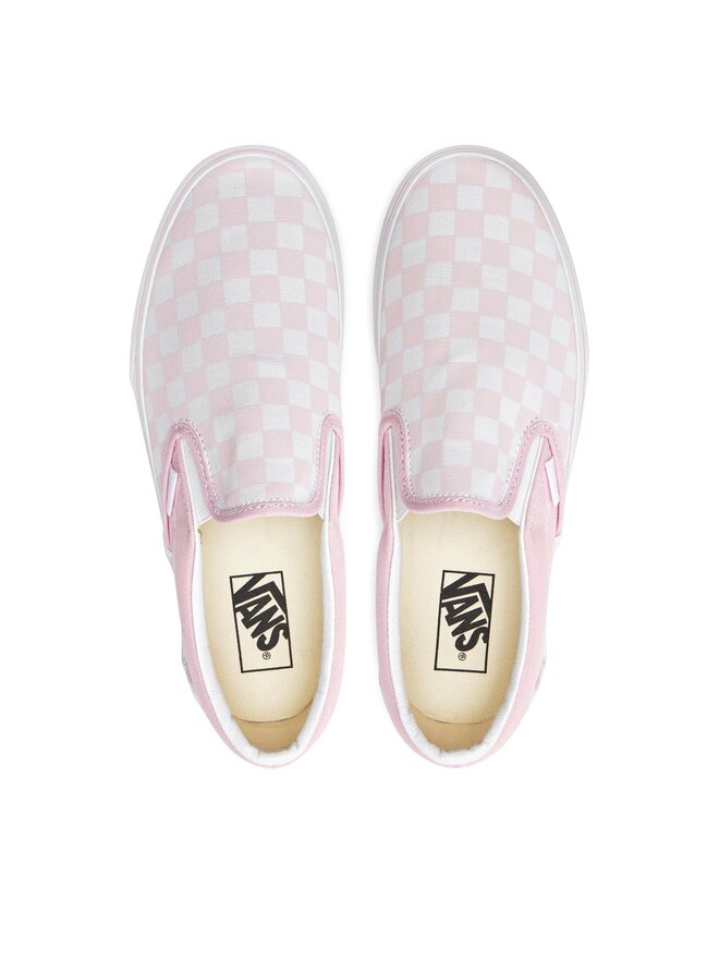 Vans checkerboard zephyr pink on sale