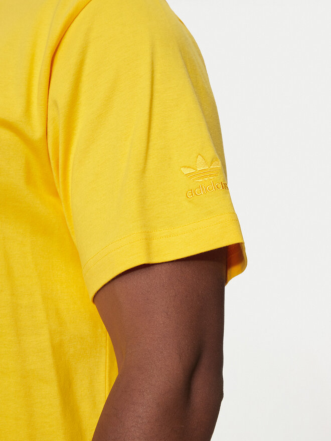 adidas adidas Camiseta BT IS0183 Amarillo Regular Fit