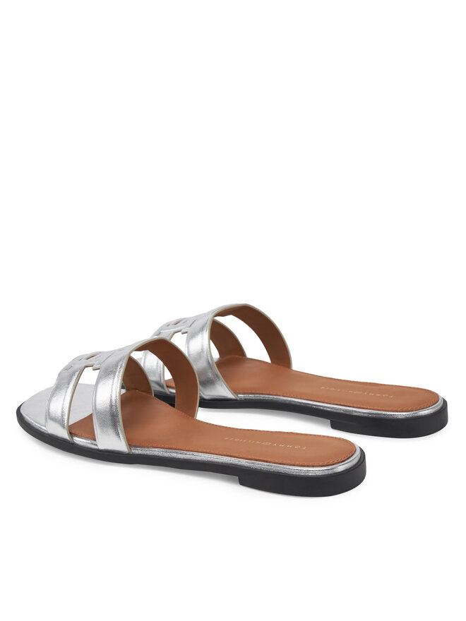 Tommy Hilfiger Papucs Tommy Hilfiger FW0FW08676 Ezüst