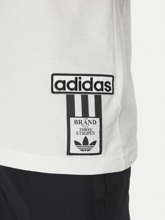 adidas adidas Marškinėliai Adibreak JD4195 Balta Regular Fit