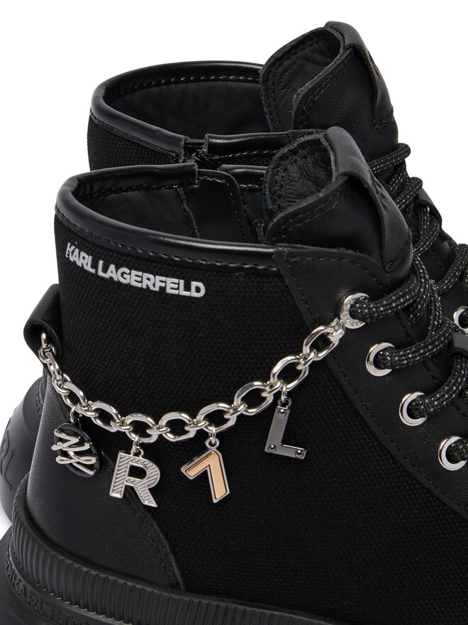 KARL LAGERFELD Schnürschuhe KARL LAGERFELD Trekka KL43536S Schwarz