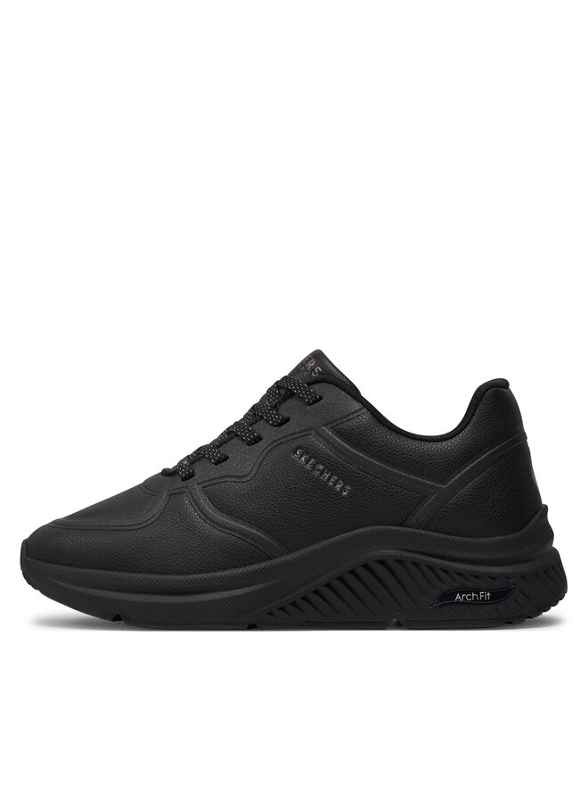 Skechers Sneakersy Skechers Mile Makers 155570/BBK Czarny