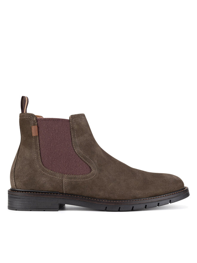 Lasocki Kotníková obuv s elastickým prvkem Lasocki DAN-05 MB Khaki