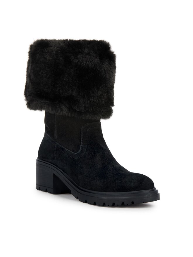Geox Stiefeletten Geox D Damiana D36QCA 022BH C9999 Schwarz