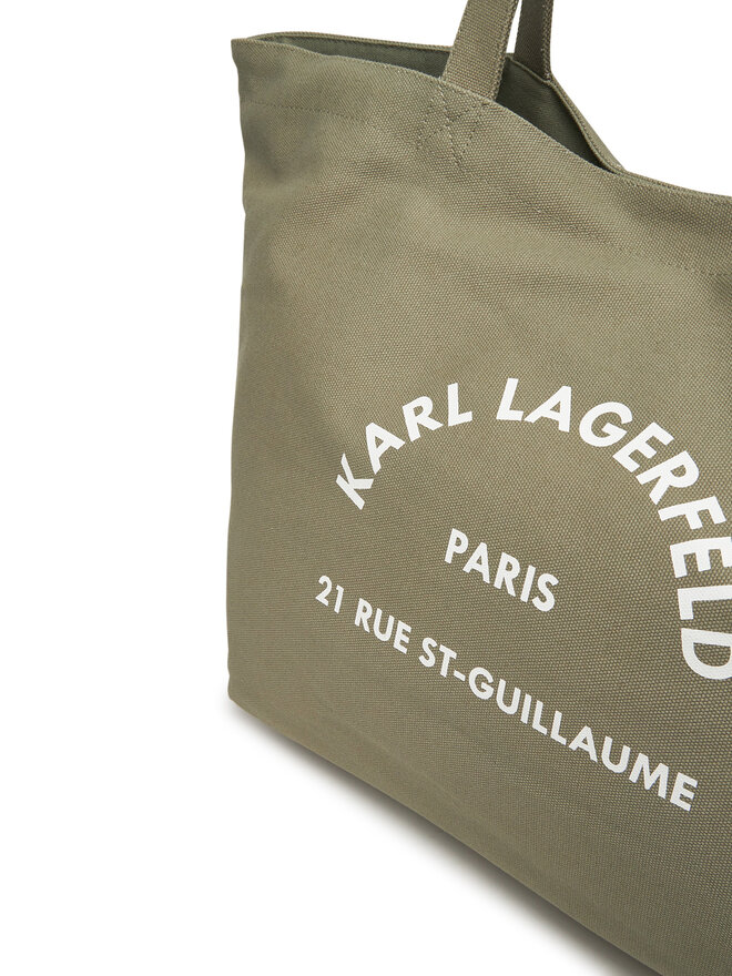 KARL LAGERFELD Torebka KARL LAGERFELD A1W50006 Khaki
