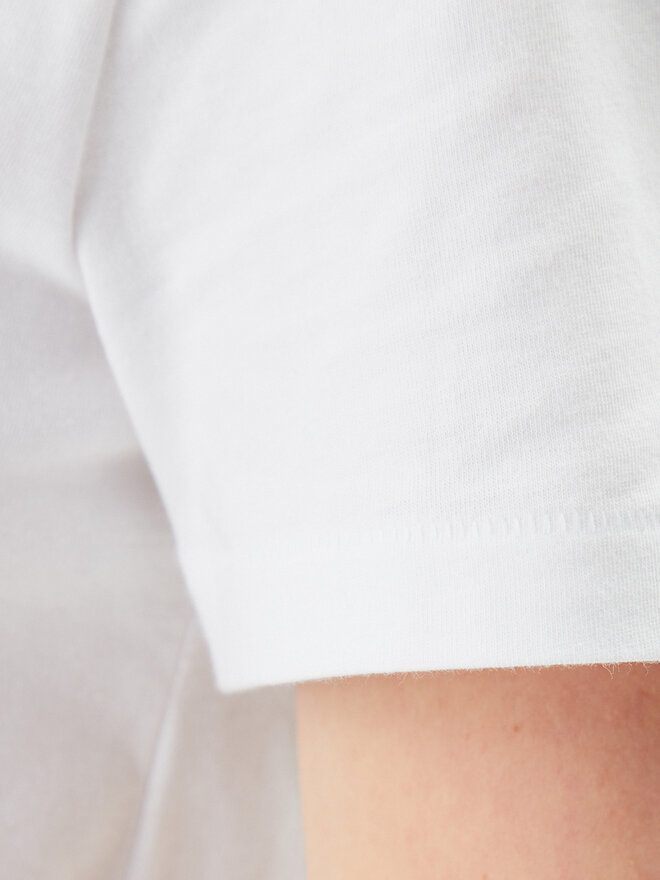 Gap Gap Camiseta 740140-02 Blanco Regular Fit