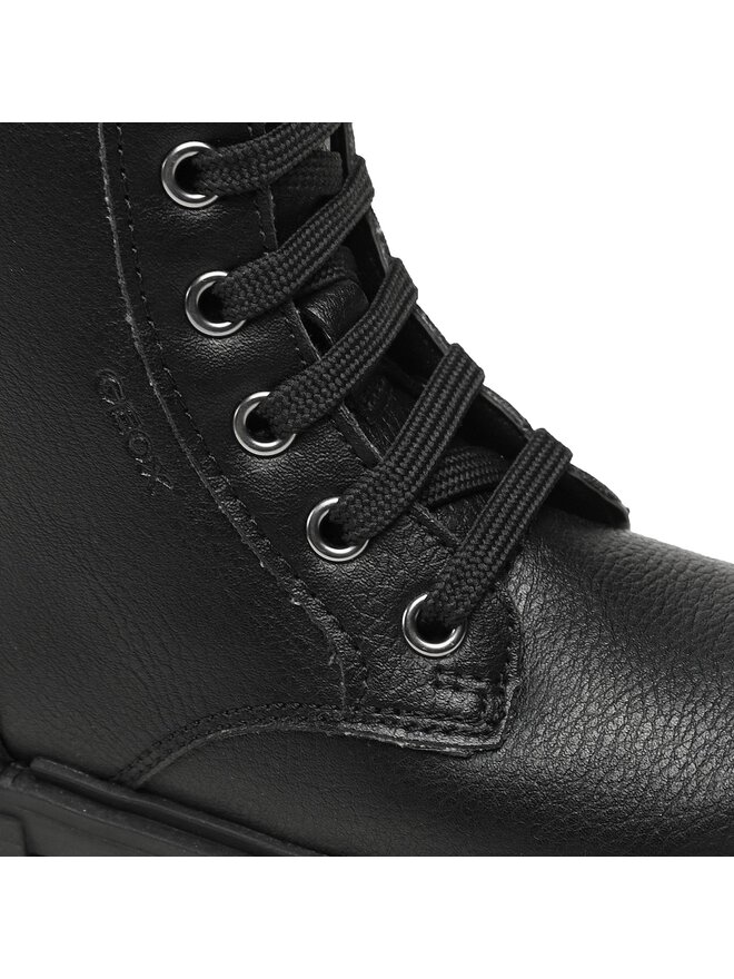 Geox Stiefeletten Geox Jr Eclair J169QQ 00054 C9999 S Schwarz