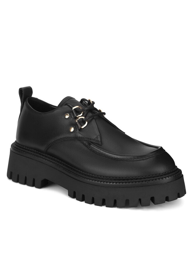Badura Loafersy Badura AKEL-3472-24 Czarny