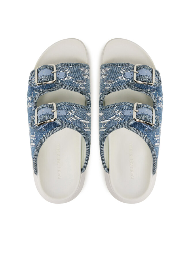 KARL LAGERFELD Şlapi KARL LAGERFELD Kapri Slide KL62505A Albastru
