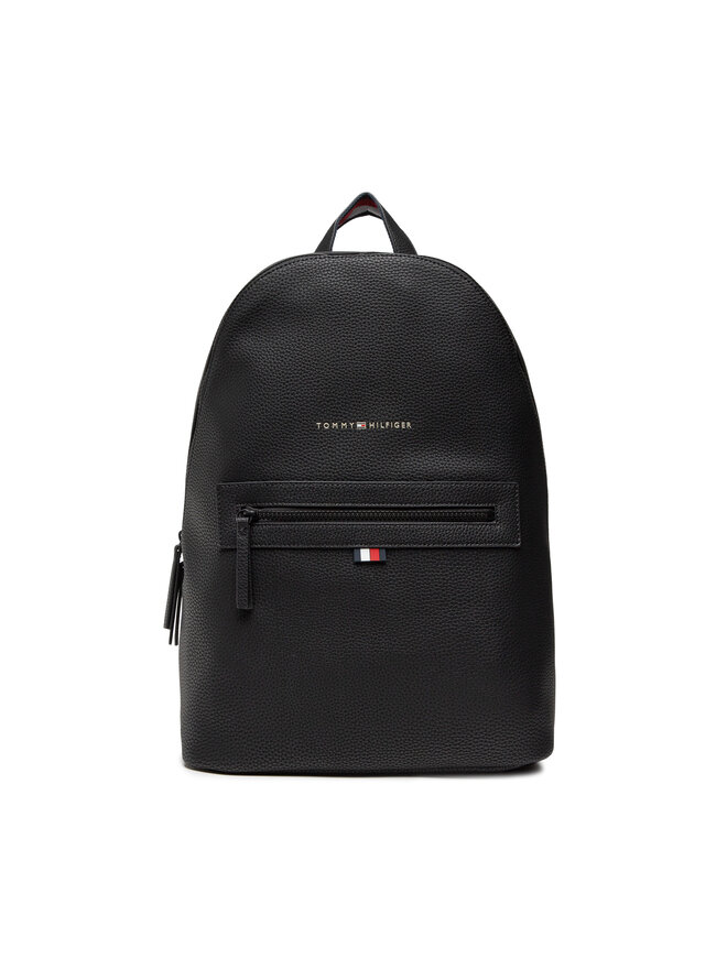 Tommy Hilfiger Рюкзак Tommy Hilfiger Essential Pu Backpack AM0AM09503 Чорний