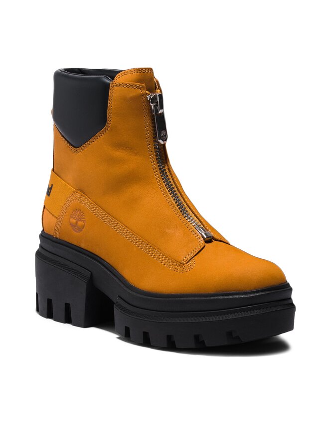 Timberland Μποτάκια Timberland Everleigh Boot Front Zip TB0A5YHM2311 Καφέ