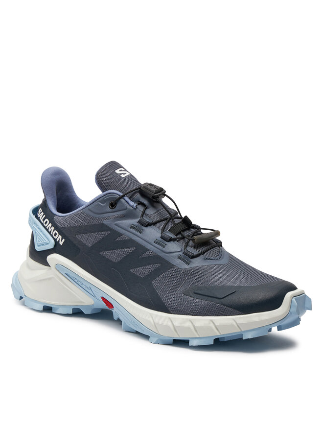 Salomon Buty do biegania Salomon Supercross 4 L47461700 Granatowy