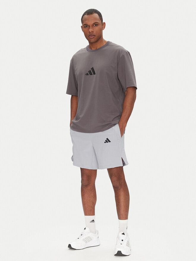 adidas adidas T-Shirt Z.N.E. JC5483 Grau Loose Fit