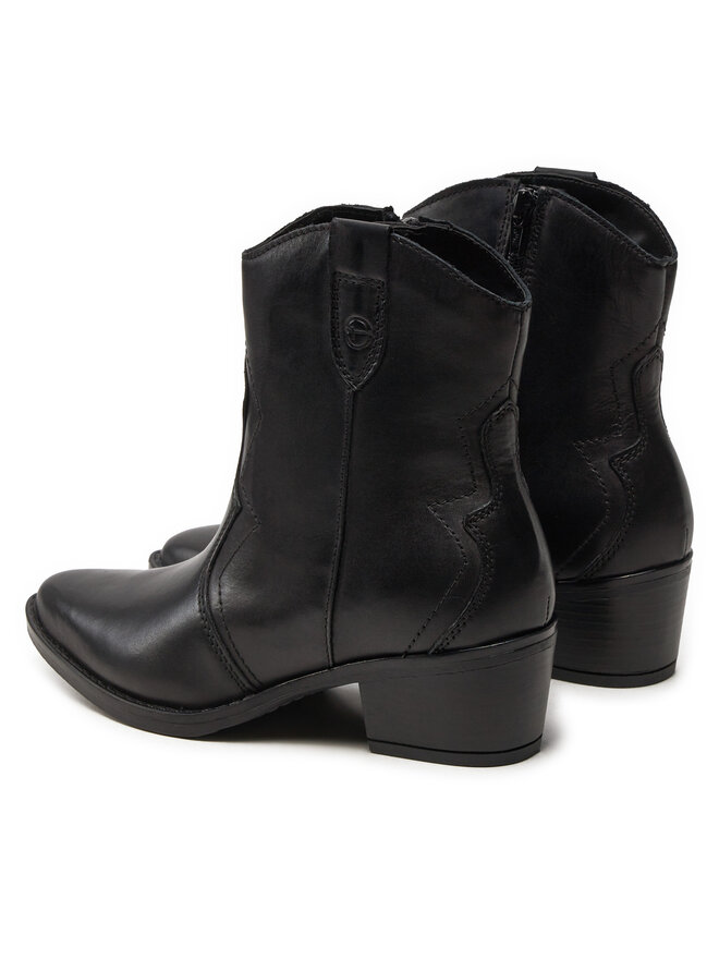 Tamaris Kovboju apavi Tamaris 1-25702-41 Melns