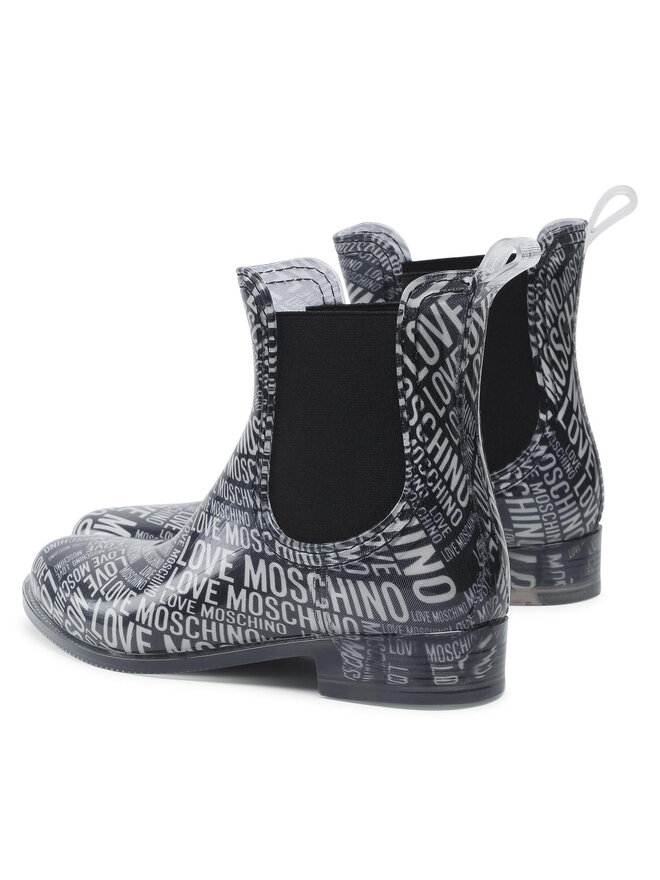 LOVE MOSCHINO Kalosze LOVE MOSCHINO JA21163G1DIR400A Czarny