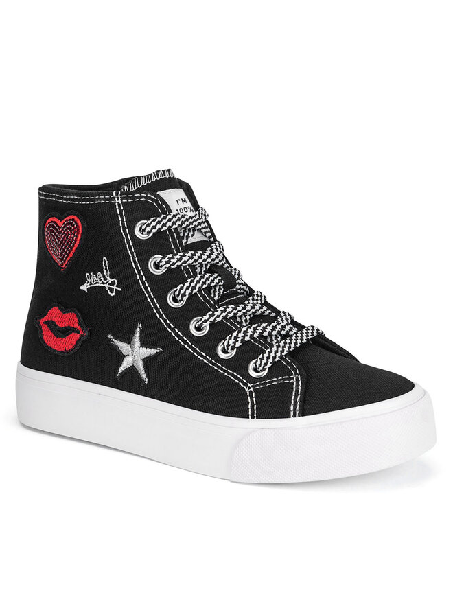 DeeZee Trampki DeeZee CSS030752 Czarny