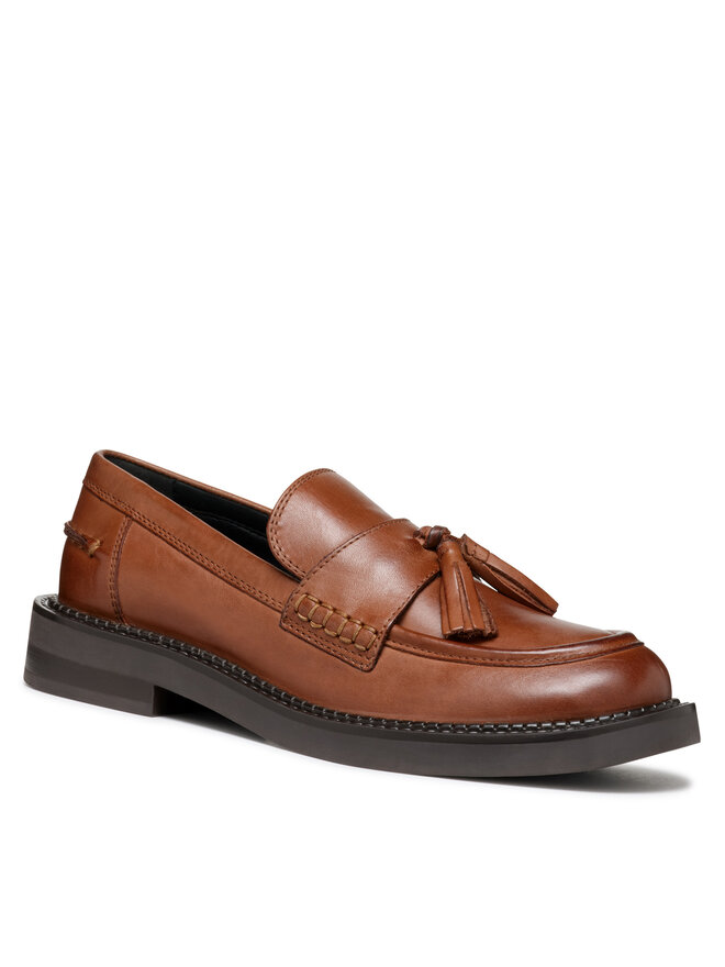 Geox Loaferke Geox D Serilda D46WYH 00043 C6002 Rjava