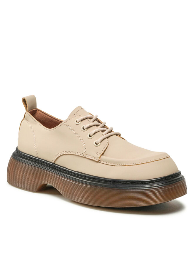 Jenny Fairy Oxford Schuhe Jenny Fairy WS9176-01 Beige