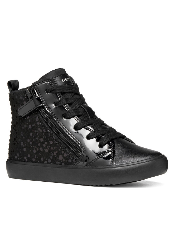 Geox Sneakers Geox J Gisli Girl J664ND 0AU02 C9999 D Schwarz