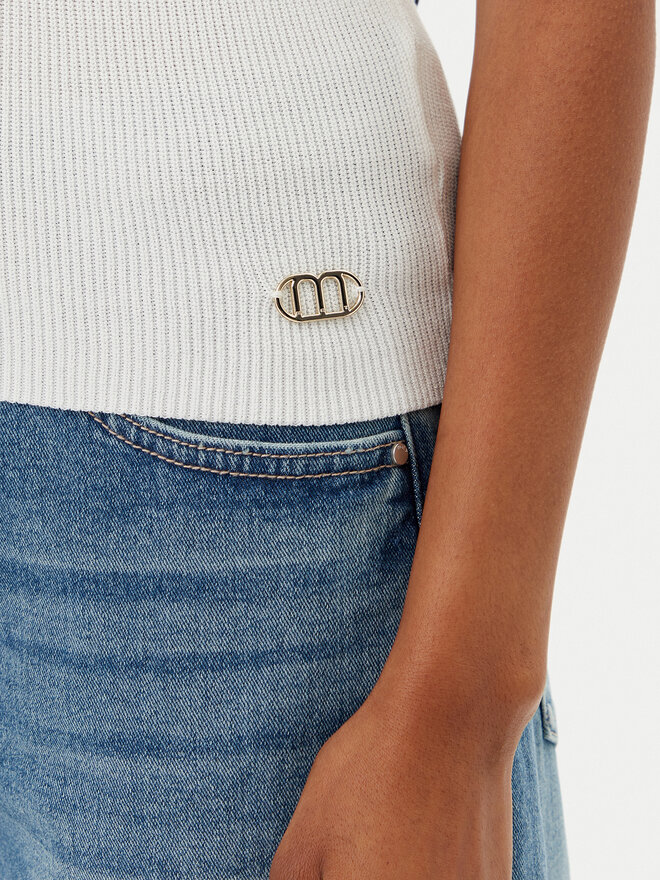 MET MET Top M10 288MG Blanco Regular Fit