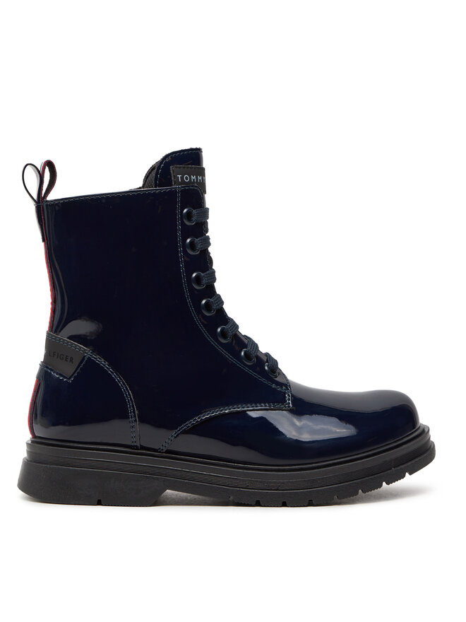 Tommy Hilfiger Bokacsizma Tommy Hilfiger T4A5-33588-0775 M Sötétkék