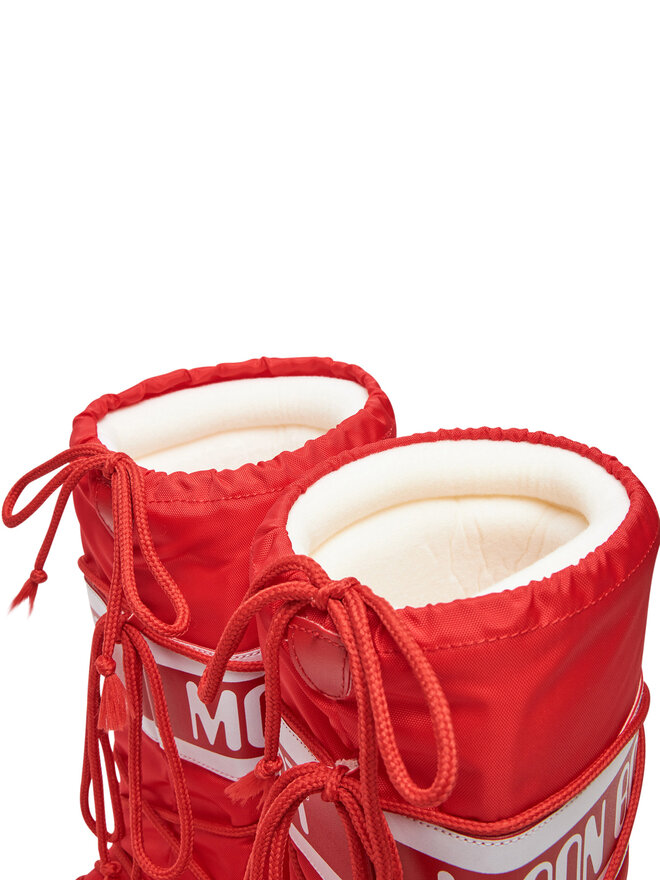 Moon Boot Śniegowce Moon Boot 80D1400440 D Czerwony