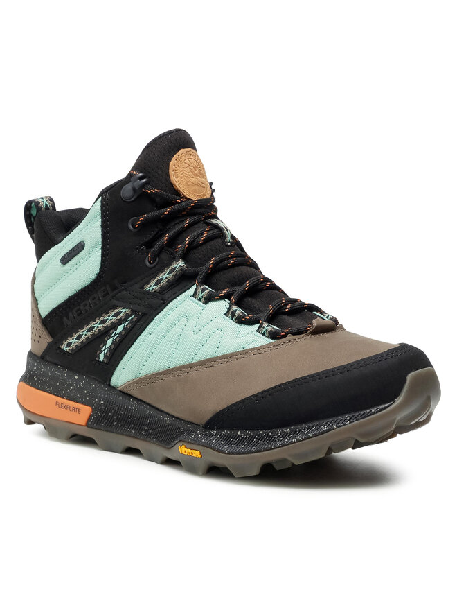 Merrell Bakancs Merrell Zion Mid Wp X Unlikely Hikers J500105 Fekete