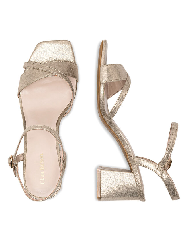 Clara Barson Sandalen Clara Barson WYL3662-1 Goldfarben