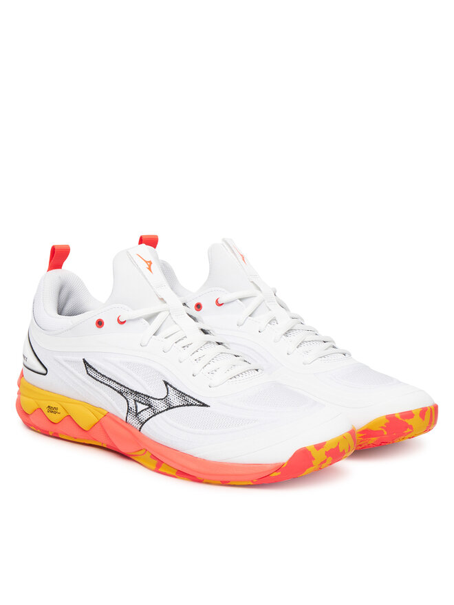 Mizuno Batai uždaroms aikštelėms Mizuno Wave Luminous 3 V1GA2420 Balta