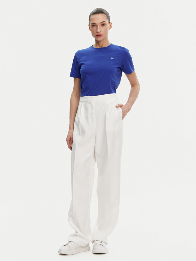 Tommy Hilfiger Tommy Hilfiger Marškinėliai WW0WW45522 Mėlyna Regular Fit