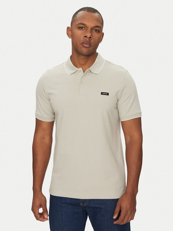 Calvin Klein Calvin Klein Polo K10K112751 Gris Regular Fit