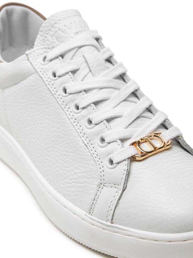 TWINSET Sneakersy TWINSET 242TCP012 Biały