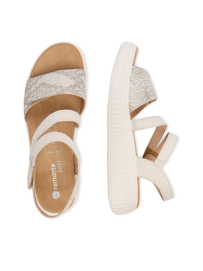 Remonte Sandalen Remonte CEO-D3L51-60 Beige