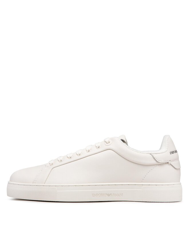 Emporio armani white sneakers 2025