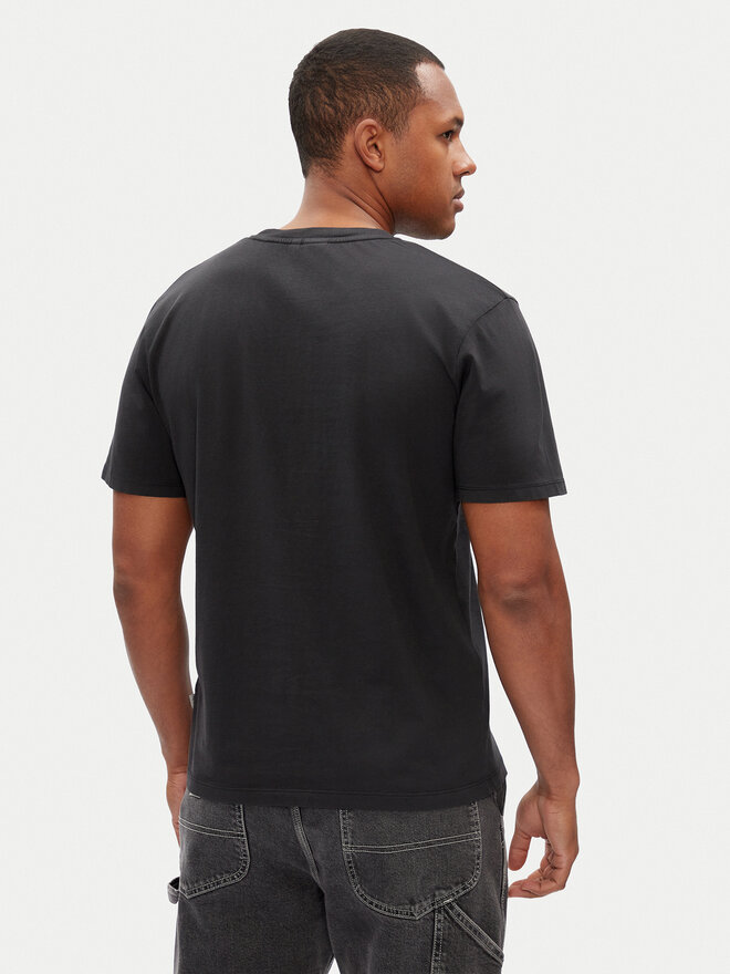 Pepe Jeans Pepe Jeans Marškinėliai Jacko PM508664 Juoda Regular Fit