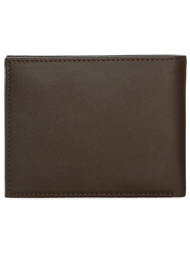 Tommy Hilfiger Nagyméretű férfi pénztárca Tommy Hilfiger Eton Cc Flap And Coin Pocket AM0AM00652/83362 Barna
