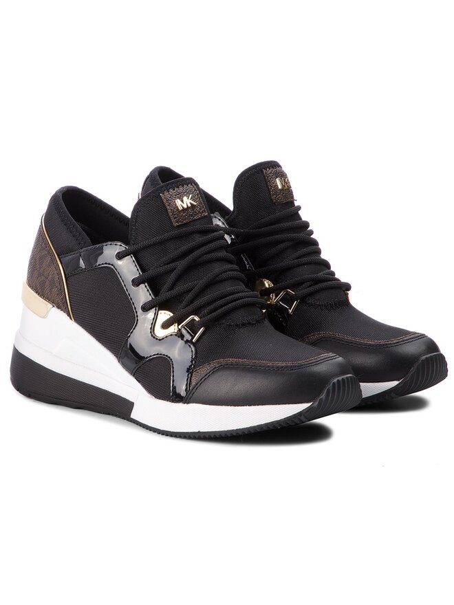 Sneakers MICHAEL Michael Kors Liv Trainer 43F8SCFS3D Noir chaussures