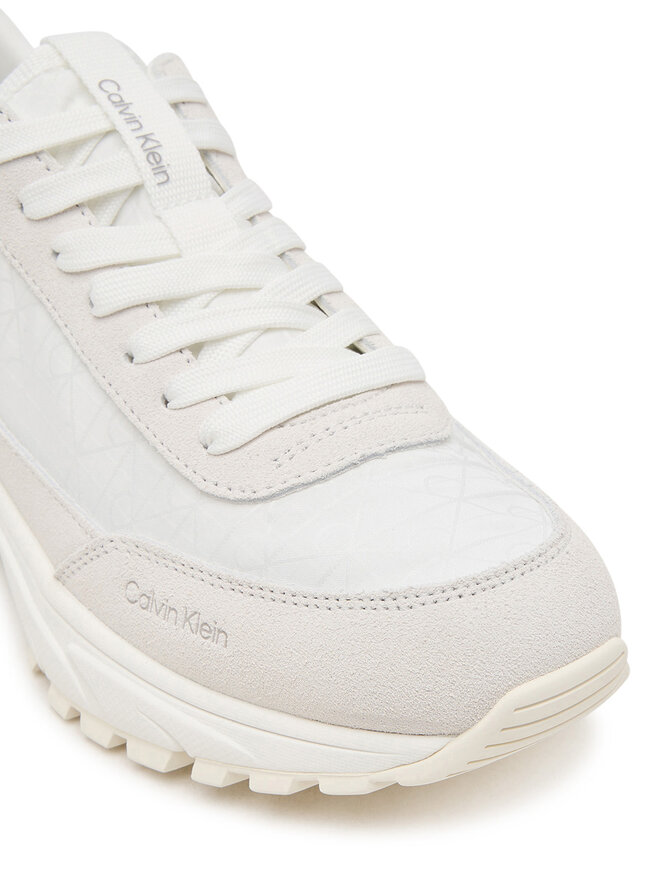 Calvin Klein Αθλητικά Calvin Klein Hike Runner Casual Ny-Su Aop Wn YW0YW01995 Λευκό