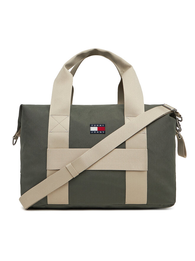 Tommy Jeans Σάκος Tommy Jeans Tjm Retro Cool Duffle AM0AM13325 Χακί