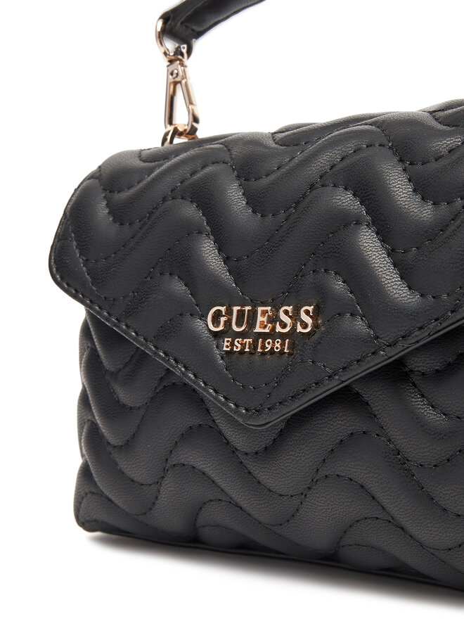 Guess Τσάντα Guess Melisandra Mini HWQG96 53780 Μαύρο